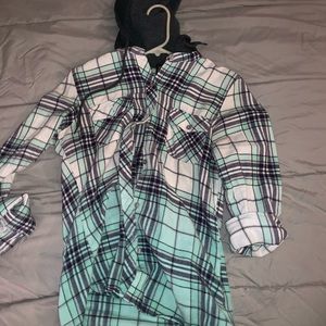 Plaid long sleeve for sale